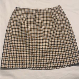 H&M plaid skirt